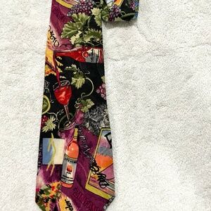 Nicole Miller Zinfandel Tie - 100% Silk